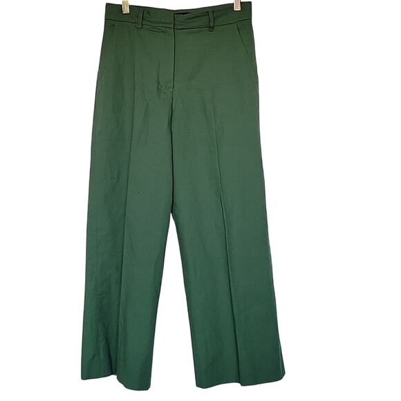 Weekend Max Mara Pants - MaxMara Weekend Zircone Wide Leg Cropped Trousers, 4